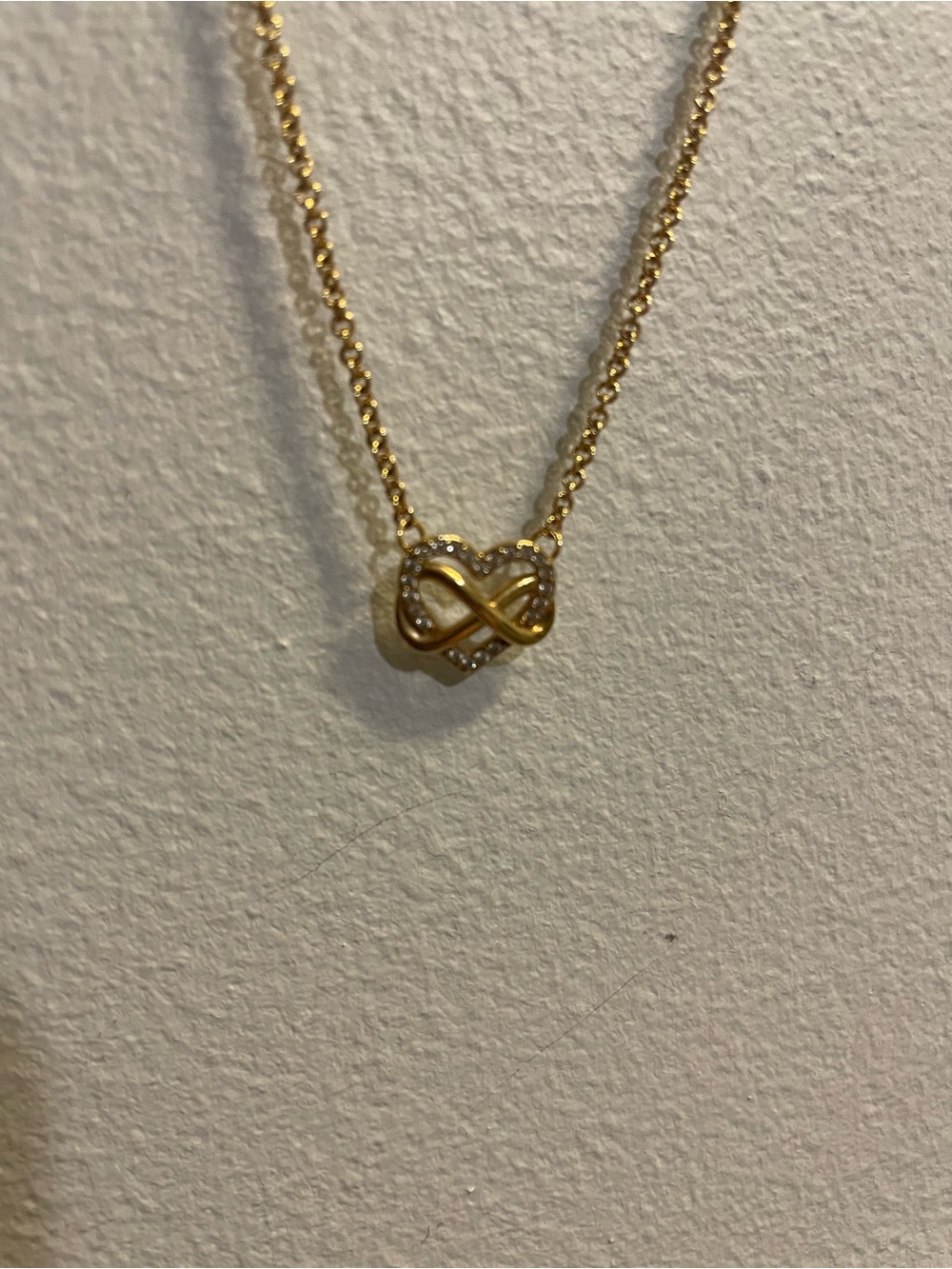 Pandora sparkling infinity heart collier necklace